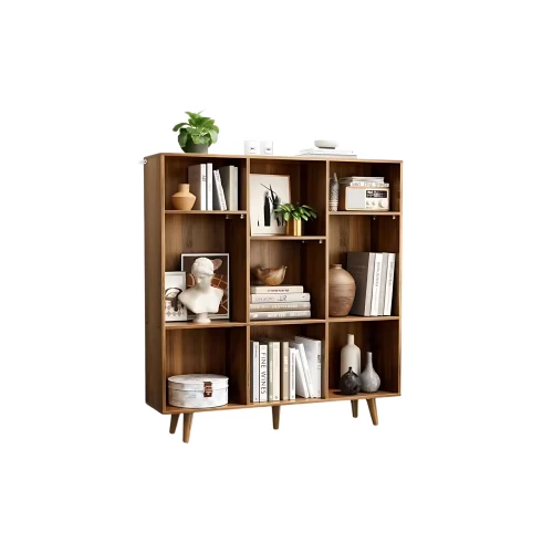 Bookcase Wood Library