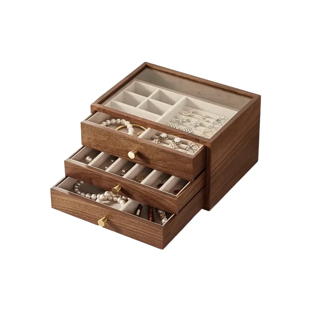 Wooden Jewelry Storage