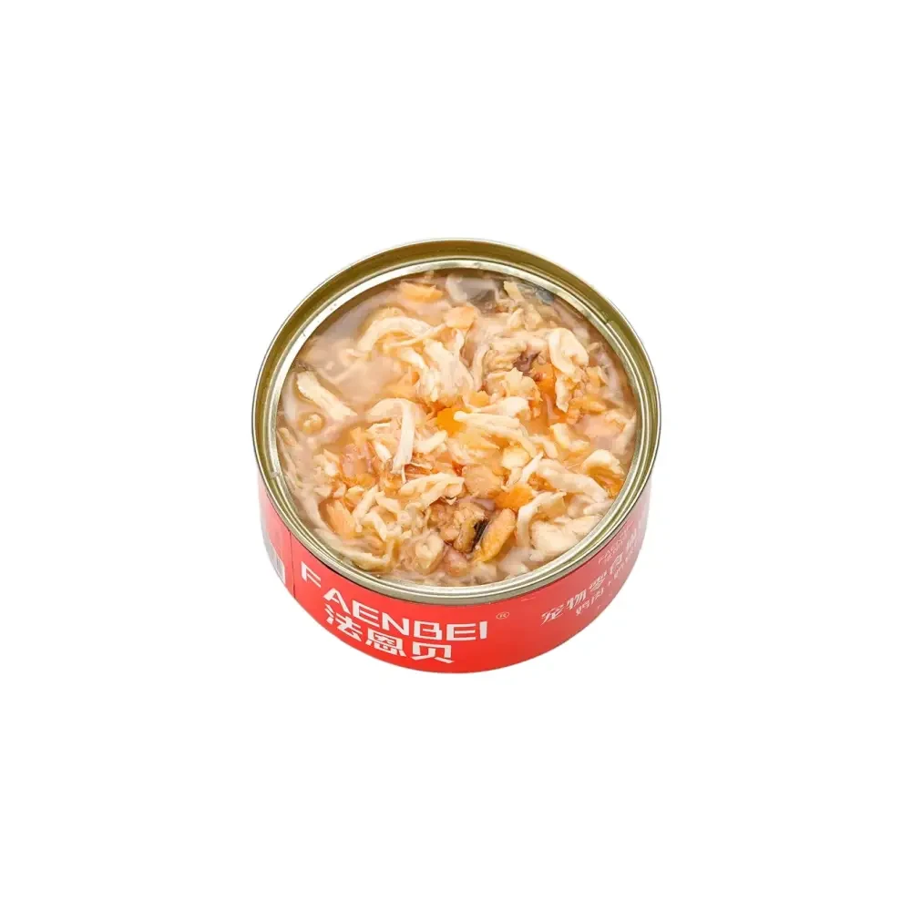Canned cat snack