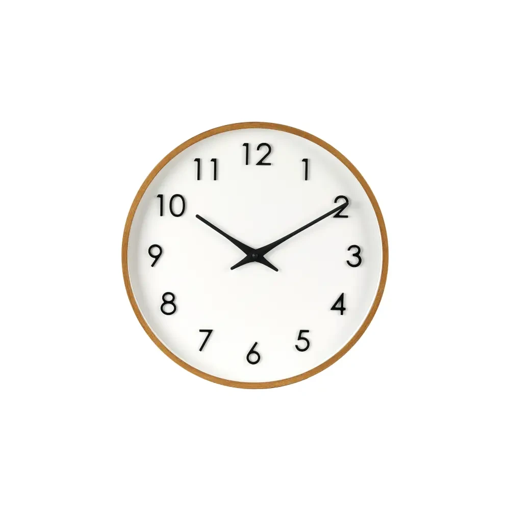 Wood Analog Wall Clock